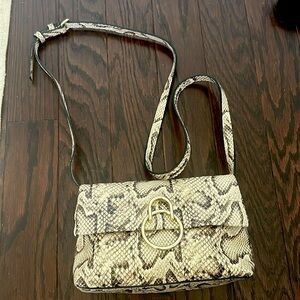 Vince Camino python handbag EUC (used once for fall wedding)